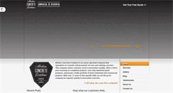 Desktop Screenshot of modernconcretenow.com